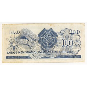 Burundi 100 Francs 1960 - 1962 (ND) (1964)