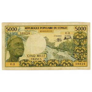 Congo 5000 Francs 1978 (ND)