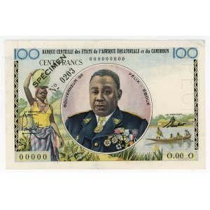 Equatorial African States 100 Francs 1961 - 1962 (ND)