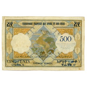 French Afars & Issas 500 Francs 1973 (ND)