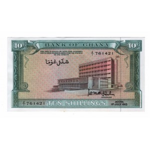Ghana 10 Shillings 1963