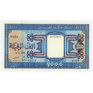 Mauritania 1000 Ouguiya 1999 - 2002