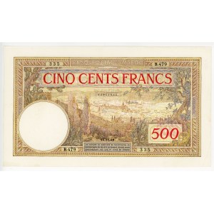 Morocco 500 Francs 1948