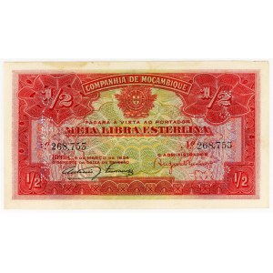 Moizambique 1/2 Libra 1934