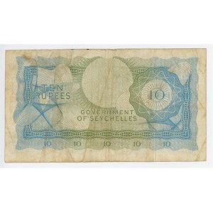 Seychelles 10 Rupees 1974
