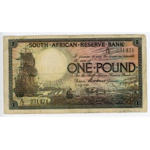South Africa 1 Pound 1922