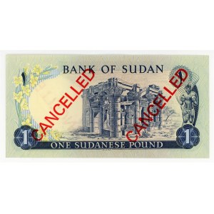 Sudan 1 Pound 1971 Specimen