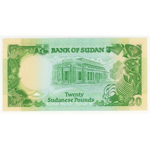 Sudan 20 Pounds 1985 (ND)