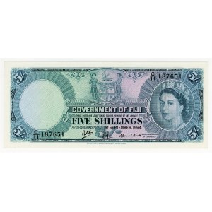 Fiji 5 Shillings 1964