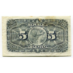 Argentina 5 Centavos 1892 (1893-1894)
