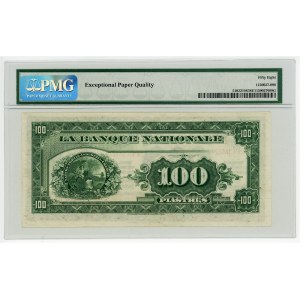 Canada Quebec 100 Dollars 1922 B Specimen PMG 58