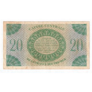 Guadeloupe 20 Francs 1944