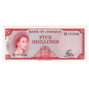 Jamaica 5 Shillings 1960
