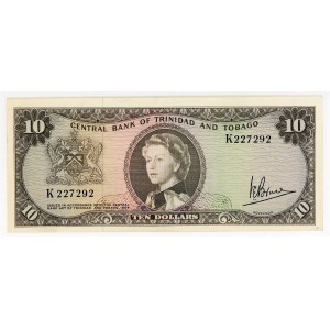 Trinidad & Tobago 10 Dollars 1964
