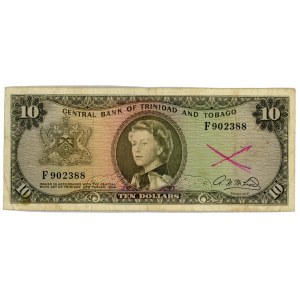 Trinidad & Tobago 10 Dollars 1964