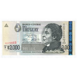 Uruguay 2000 Pesos 2003