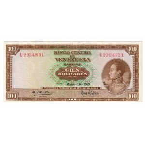 Venezuela 100 Bolivares 1969