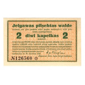 Lithuania Mitau 2 Kopeks 1915