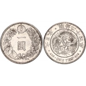 Japan 1 Yen 1887 (20) 年十二治明