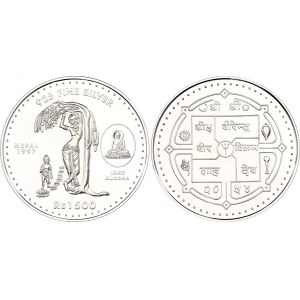 Nepal 1500 Rupees 1997 VS 2054