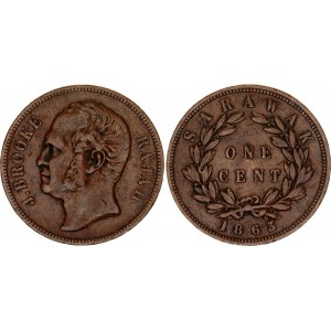 Sarawak 1 Cent 1863