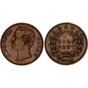 Sarawak 1/2 Cent 1870