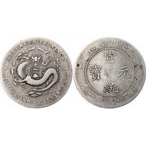 China Szechuan 1 Dollar 1909 - 1911 (ND)