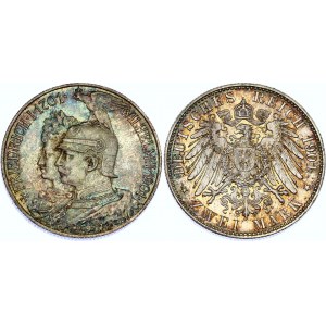 Germany - Empire Prussia 2 Mark 1901 A