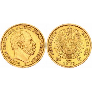 Germany - Empire Prussia 20 Mark 1872 B