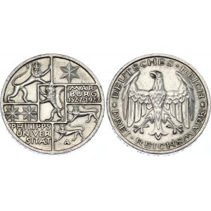 Germany - Weimar Republic 3 Reichsmark 1927 A