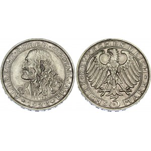 Germany - Weimar Republic 3 Reichsmark 1928 D