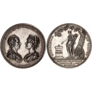 Austria Silver Medal for Royal Marriage 1816