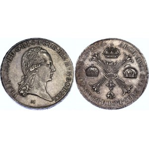 Austria Lombardy-Venetia 1 Kronentaler 1796 M