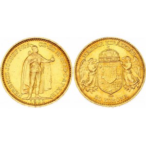 Hungary 20 Korona 1902 KB