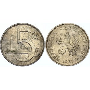 Czechoslovakia 5 Korun 1927