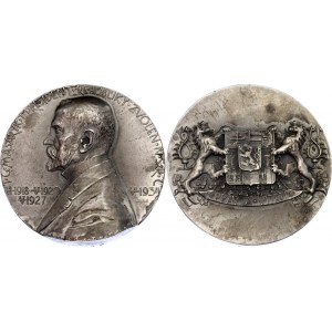 Czechoslovakia Silver Medal for the Election of T. G. Masaryk as President 1927 - 1934 Šejnost