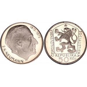 Czechoslovakia 50 Korun 1975 Neumann Proof