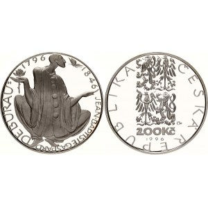 Czech Republic 200 Korun 1996 Gaspar Proof