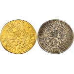 Czech Republic Set of Joachim Taler in Silver & Gold 1520 Restrike 500th Anniversary of the First Tolar Minting