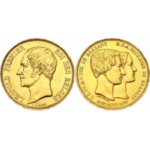 Belgium 100 Francs 1853