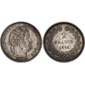 France 2 Francs 1846 A