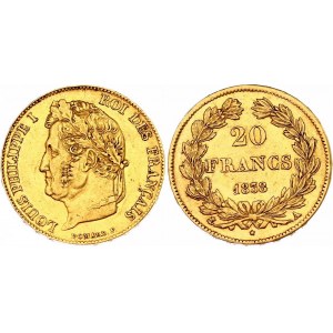 France 20 Francs 1838 A