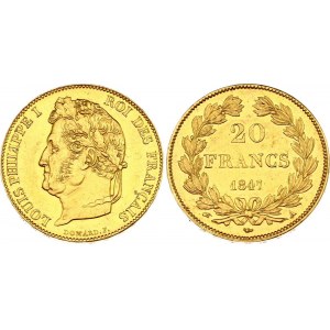 France 20 Francs 1847 A