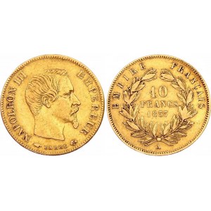 France 10 Francs 1857 A