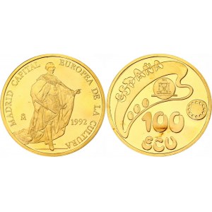 Spain 100 Ecu 1992