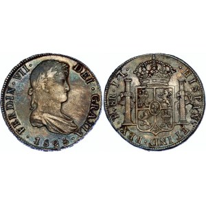 Bolivia 8 Reales 1825 PTS JL