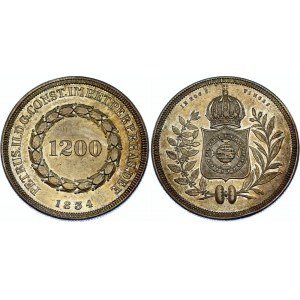 Brazil 1200 Reis 1834