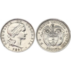 Colombia 20 Centavos 1897