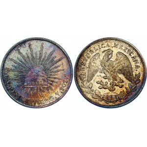 Mexico 1 Peso 1908 Mo GV