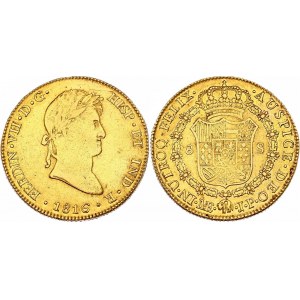 Peru 8 Escudos 1816 JP